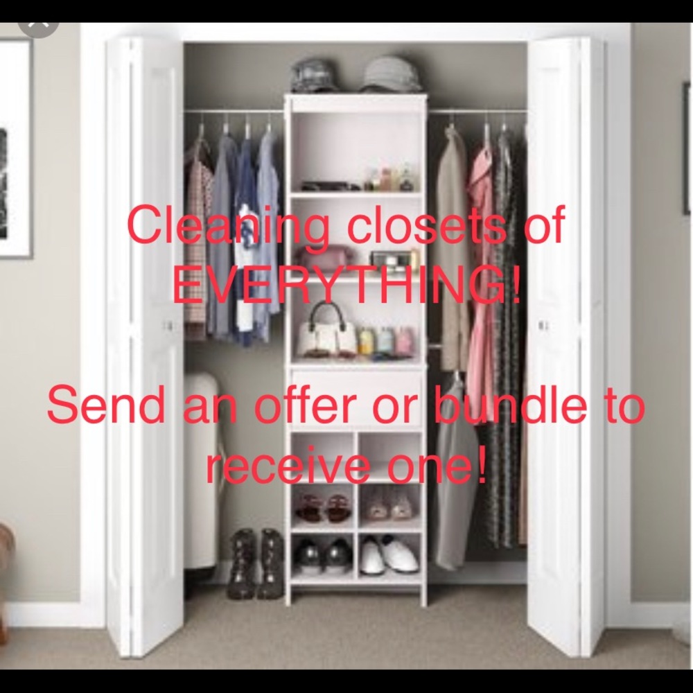 Cleaning the closets!!
